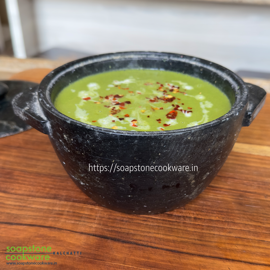 Biryani Pot (TREATED)  Size - M.    Capacity 1.4-1.7 liters