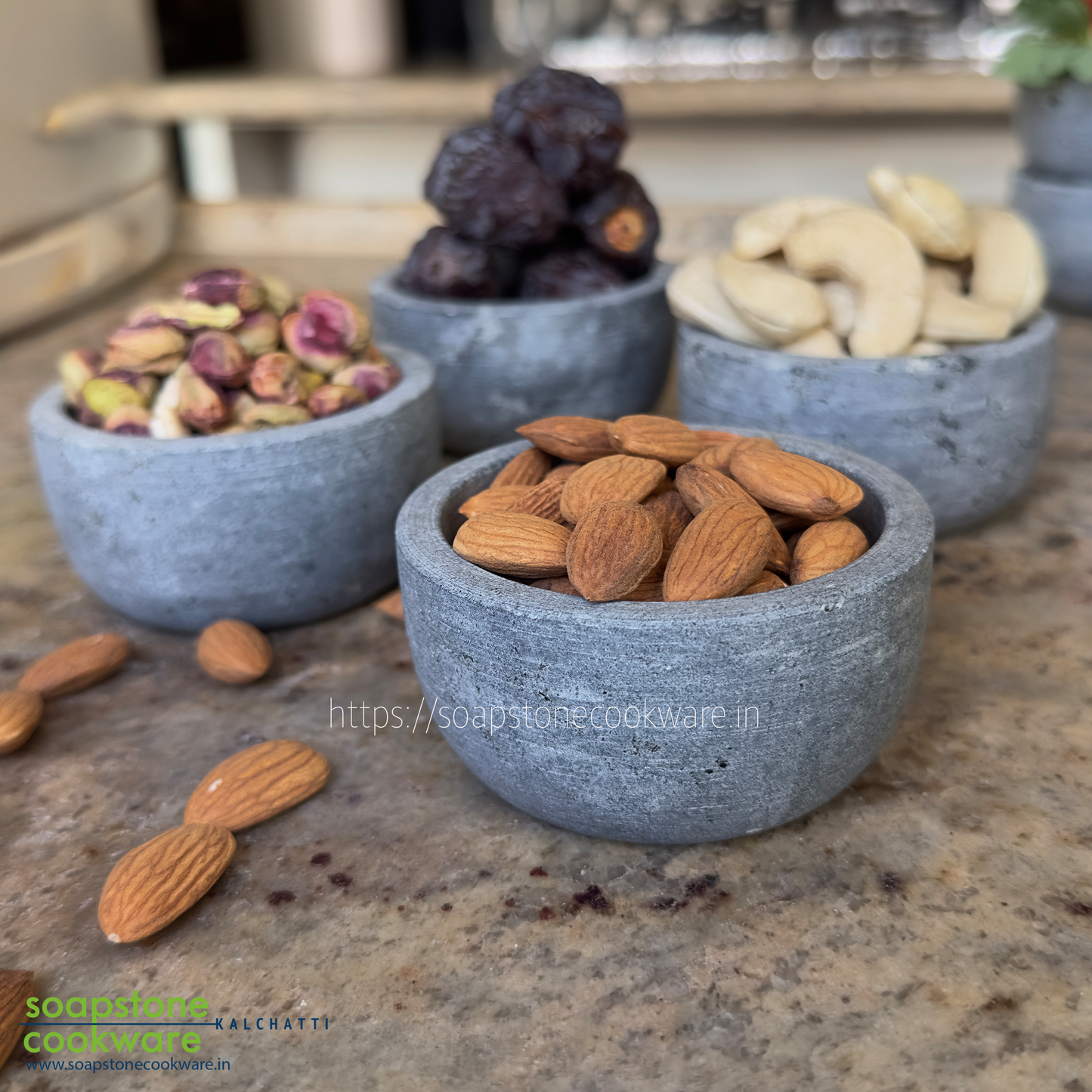 Soapstone Dessert Bowl Single