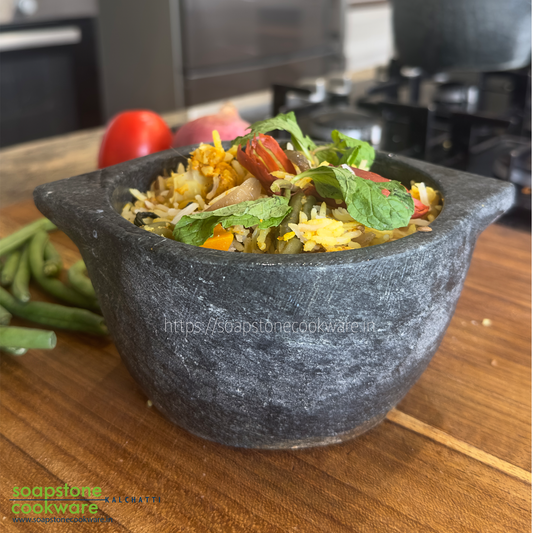 Kalchatti M Size (TREATED)Capacity 1.2-1.5 liters