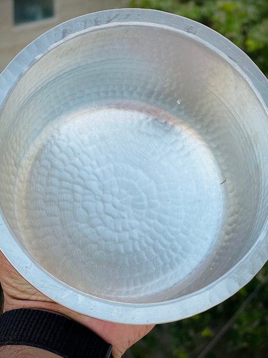 Eeya Chombu (Tin Vessel) ~ Kinnam Shape - M