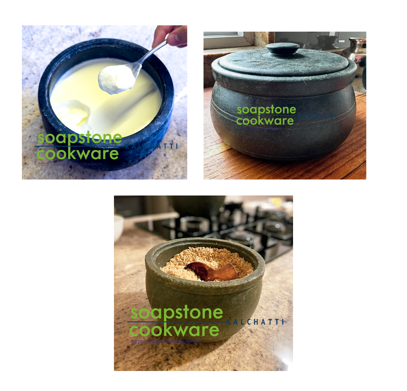 storage collection of soapstone