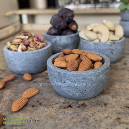 Soapstone Dessert Bowl Pack of 2