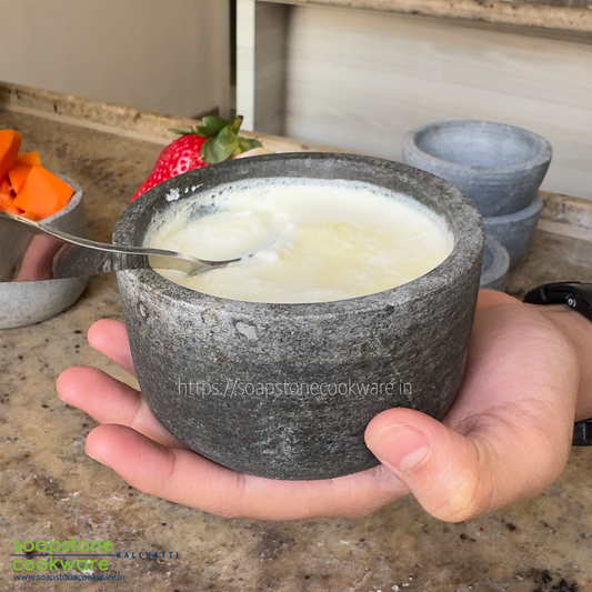 Soapstone Dessert Bowl Single